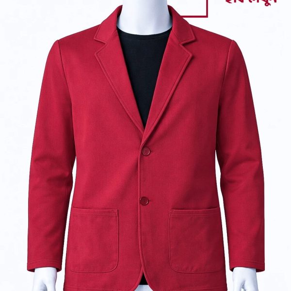 Red-Bonded-Blazer